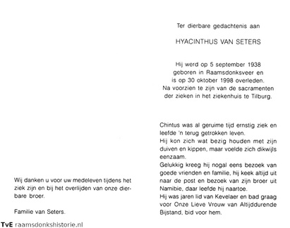 Hyacinthus van Seters