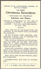 Christianus Severeijnen Adriana van Steen