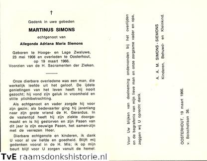 Martinus Simons Allegonda Adriana Maria Siemons