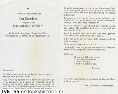 Jan Slenders Fien Denissen