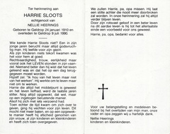 Harrie Sloots Nellie Heerings