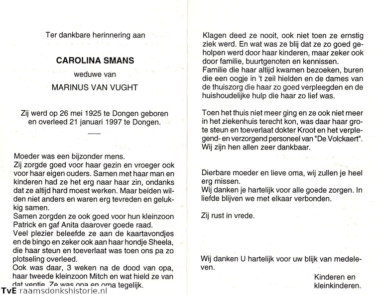 Carolina Smans Marinus van Vught