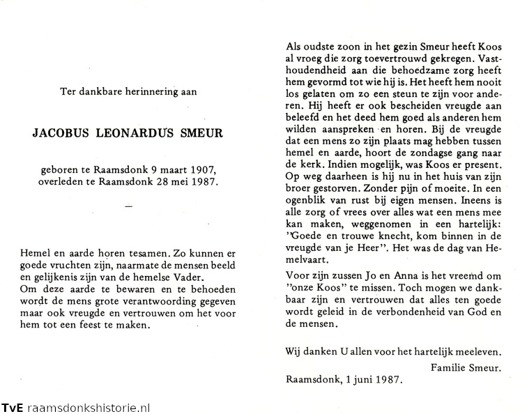 Jacobus Leonardus Smeur