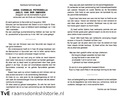 Anna Cornelia Petronella van der Smissen