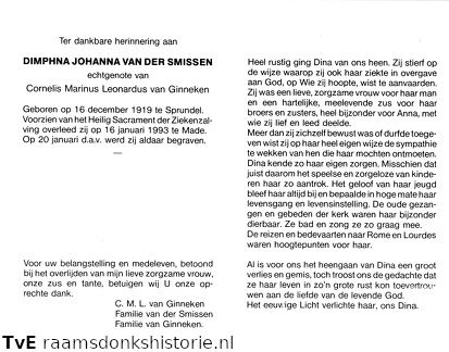 Dimphna Johanna van der Smissen Cornelis Marinus Leonardus van Ginneken