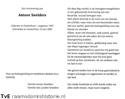 Antoon Snelders