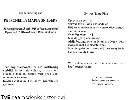 Petronella Maria Snijders