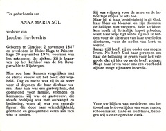 Anna Maria Sol Jacobus Huybrechts