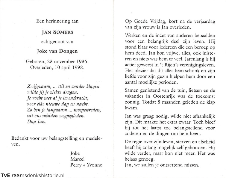 Jan Somers Joke van Dongen