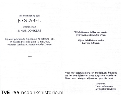 Jo Stabel Rinus Donkers