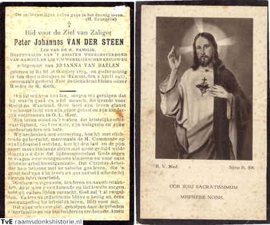 Peter Johannes van der Steen Johanna van Baelen