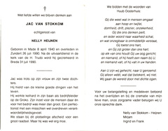 Jac van Stokkom Nelly Heijen