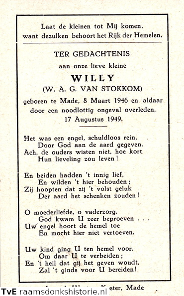 Willy A.G van Stokkom