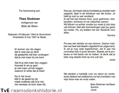 Theo Stokman Bets de Been