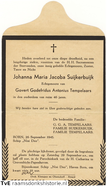 Johanna Maria Jacoba Suijkerbuijk Govert Godefridus Antonius Tempelaars