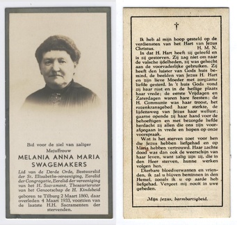 Melania Anna Maria Swagemakers