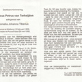 Henricus Petrus van Terheijden Cornelia Johanna Tiberius