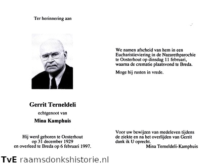 Gerrit Terneldeli Mina Kamphuis
