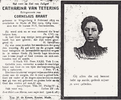 Catharina van Tetering Cornelius Braat