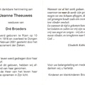 Jeanne Theeuwes Dré Broeders