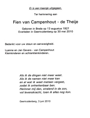 Fien de Theije van Campenhout
