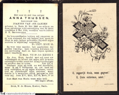 Anna Thijssen Joannes van der Zanden