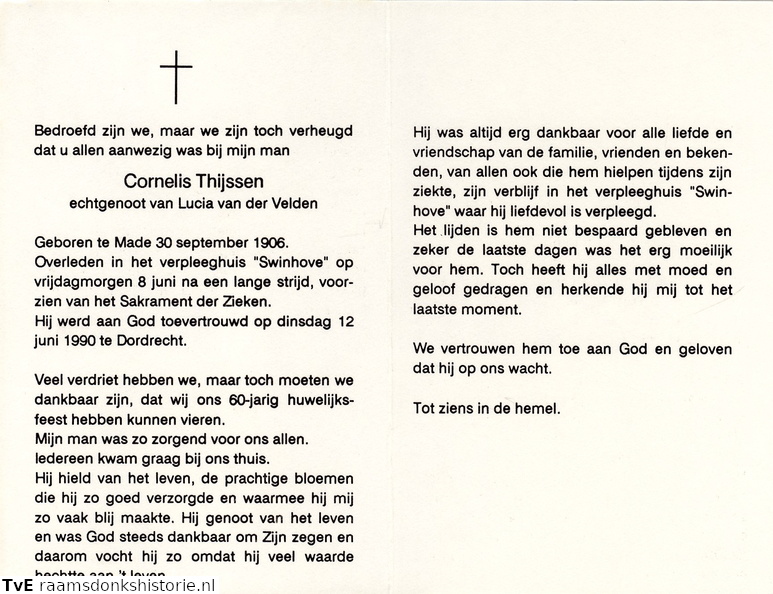 Cornelis Thijssen Lucia van der Velden
