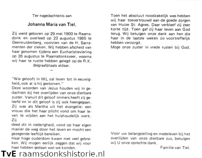 Johanna Maria van Tiel