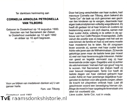 Cornelia Arnolda Petronella van Tilborg