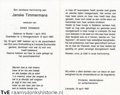 Janske Timmermans Driek Termeer