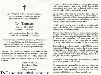 Ton Timmers Astrid IJland Annemiek van Lieshout