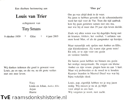 Louis van Trier Tiny Smans