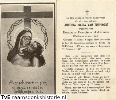 Antonia Maria van Turnhout Hermanus Franciscus Akkermans