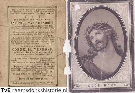 Antonius van Turnhout Cornelia Verhoef