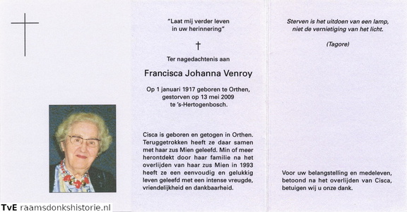 Venroy, Francisca Johanna