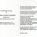 Wijnenga, Joannes Jacobus  Adriana Jacoba Maria Ligtvoet
