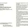 Wolt, Klaas Wilhelmina Cornelia Schrauwen