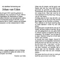 Johan van Uden