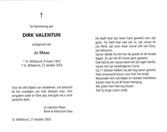 Dirk Valentijn Jo Maas
