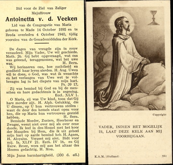 Antoinetta van der Veeken
