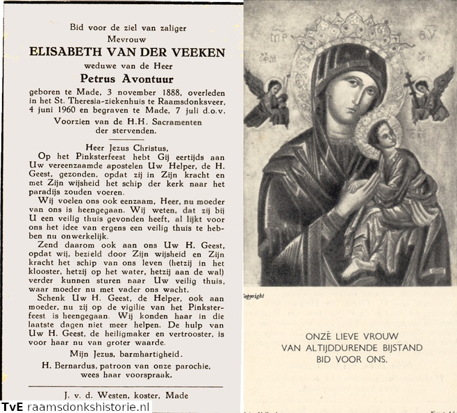 Elisabeth van der Veeken Petrus Avontuur