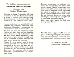 Christina van Velthoven Marinus Wintermans