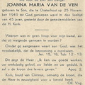 Joanna Maria van de Ven