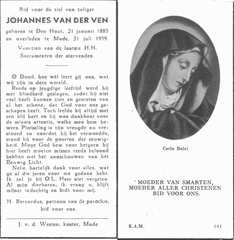 Johannes van der Ven