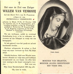 Willem van Venrooij Petronella Vermeulen