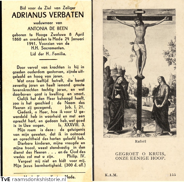 Adrianus Verbaten Antonia de Been