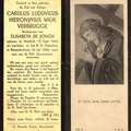 Carolus Ludovicus Hieronymus Wilhelmus Verbrugge Elisabeth de Jongh