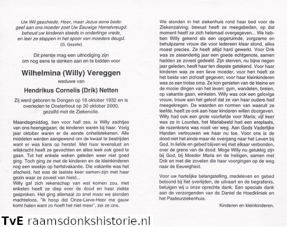 Wilhelmina Vereggen Hendrikus Cornelis Netten