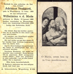 Adrianus Verhaard Wilhelmina van der Made