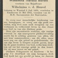 Henricus Petrus Verhagen Wilhelmina Theresia Bierens-Wilhelmina van den Heuvel